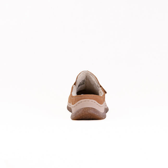 Clarks Orlene Clog (Women's) - Tan Warmlined Leather