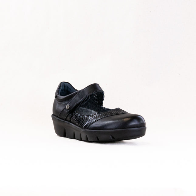 Wolky Lomita (Women's) - Smooth Leather Black