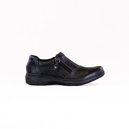 Clarks Carleigh Ray (Women's) - Black Leather
