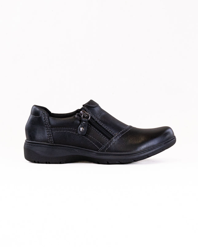 Clarks Carleigh Ray (Women's) - Black Leather