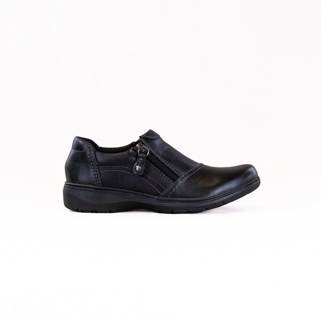 Clarks Carleigh Ray (Women's) - Black Leather