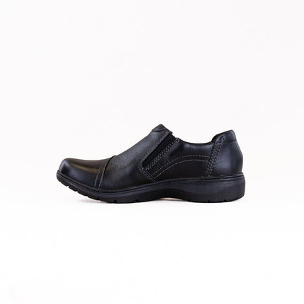 Clarks Carleigh Ray (Women's) - Black Leather