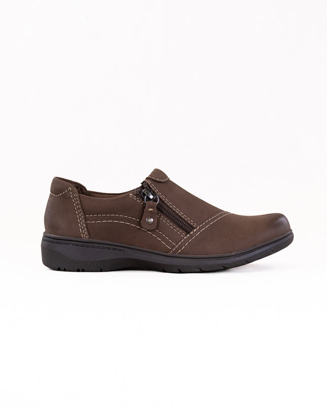 Clarks Carleigh Ray (Women's) - Taupe Nubuck