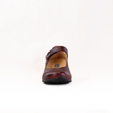Wolky Chili Mary Jane (Women's) - Oxblood Leather Nubuck Combi