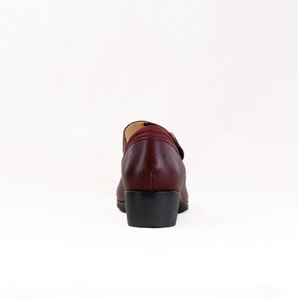 Wolky Chili Mary Jane (Women's) - Oxblood Leather Nubuck Combi