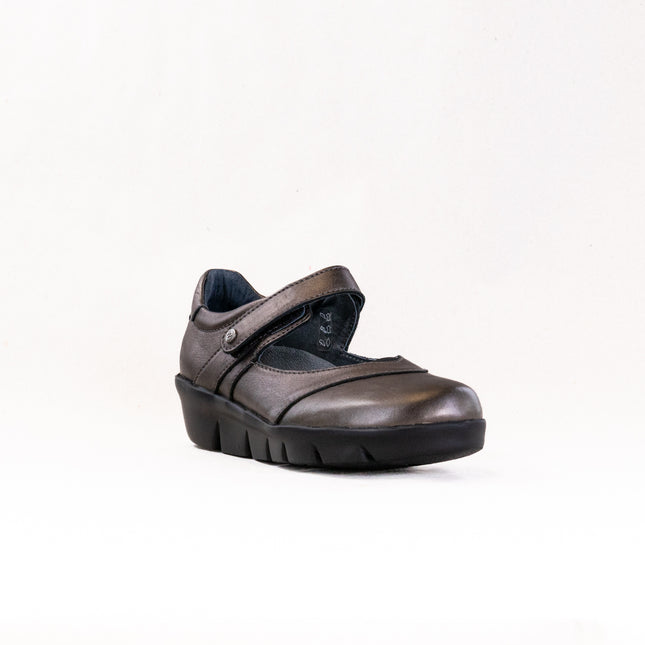 Wolky Lomita (Women's) - Smooth Leather Inox