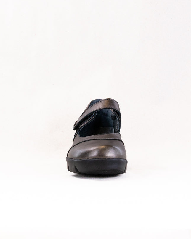 Wolky Lomita (Women's) - Smooth Leather Inox