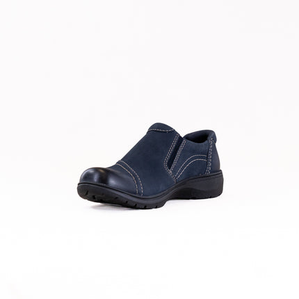 Clarks Carleigh Ray (Women's) - Navy Nubuck