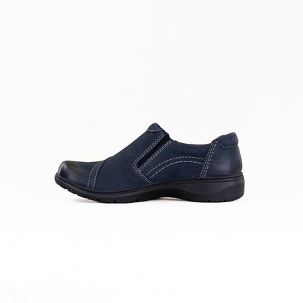 Clarks Carleigh Ray (Women's) - Navy Nubuck