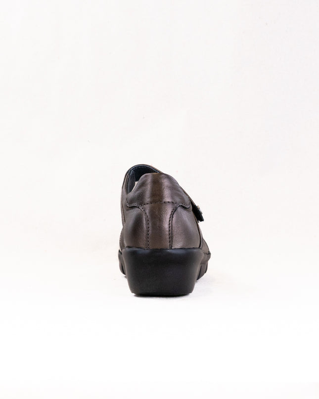 Wolky Lomita (Women's) - Smooth Leather Inox