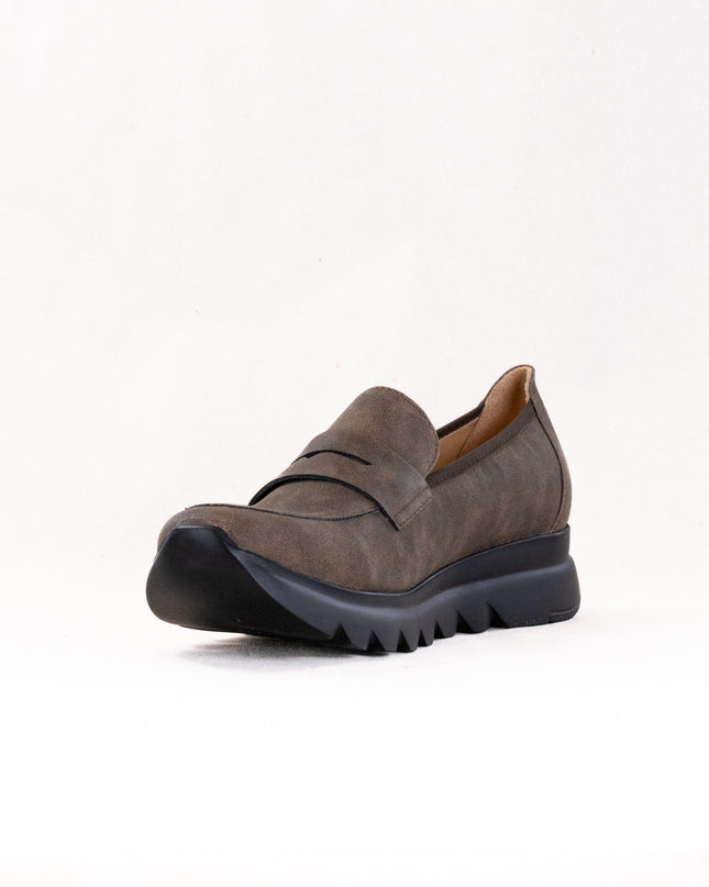 Wolky Snoafer F2F (Women's) - Taupe Stretch