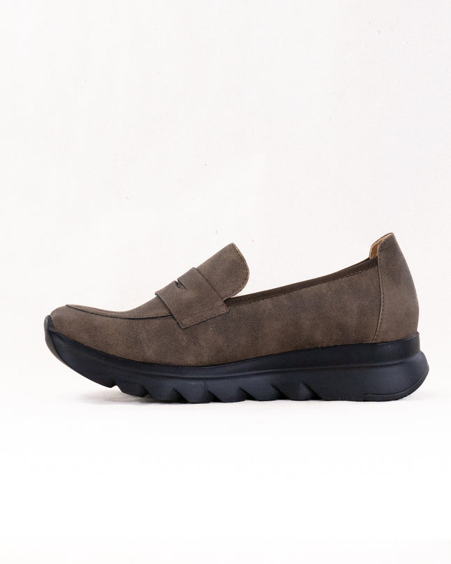 Wolky Snoafer F2F (Women's) - Taupe Stretch
