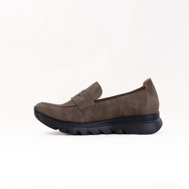 Wolky Snoafer F2F (Women's) - Taupe Stretch