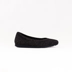 6 / MEDIUM / BLACK SPARKLE KNIT