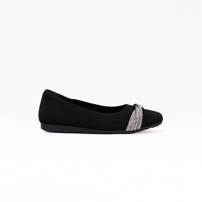 Ros Hommerson Nissa (Women's) - Black Knit Rhinestone