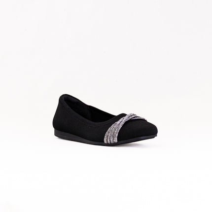 Ros Hommerson Nissa (Women's) - Black Knit Rhinestone