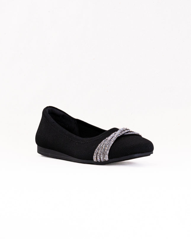 Ros Hommerson Nissa (Women's) - Black Knit Rhinestone