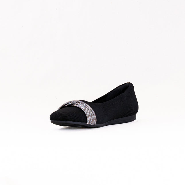 Ros Hommerson Nissa (Women's) - Black Knit Rhinestone