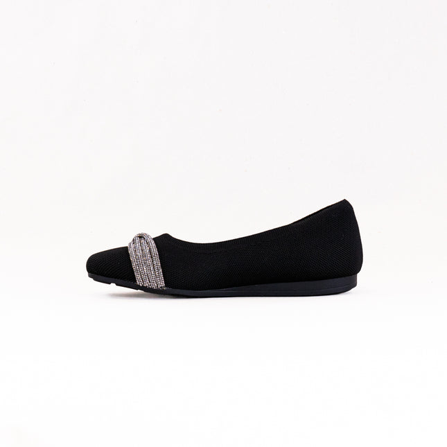 Ros Hommerson Nissa (Women's) - Black Knit Rhinestone