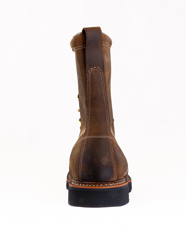 Thorogood 8" American Heritage Plain Toe Maxwear Wedge (Men's) - Crazy Horse Leather (Copy)