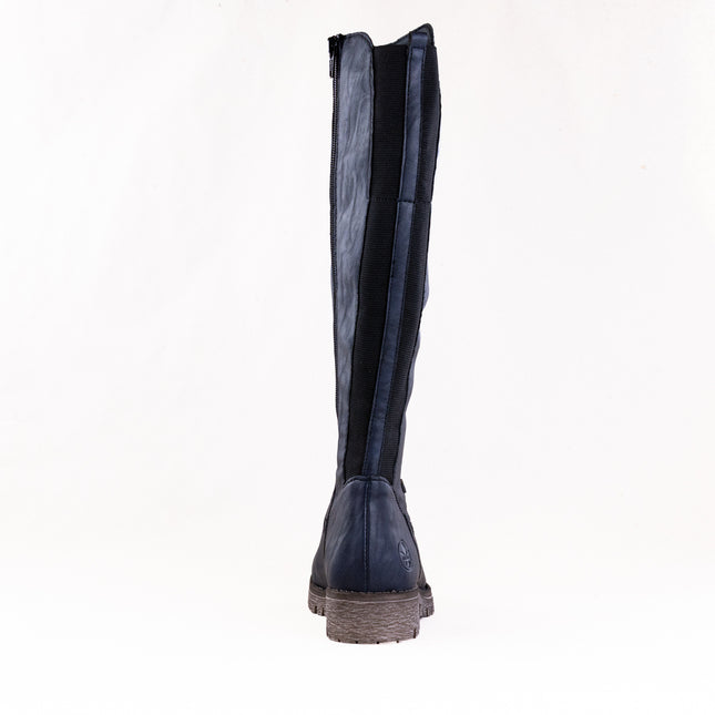 Rieker Payton Boot 54 (Women's) - Pazifik