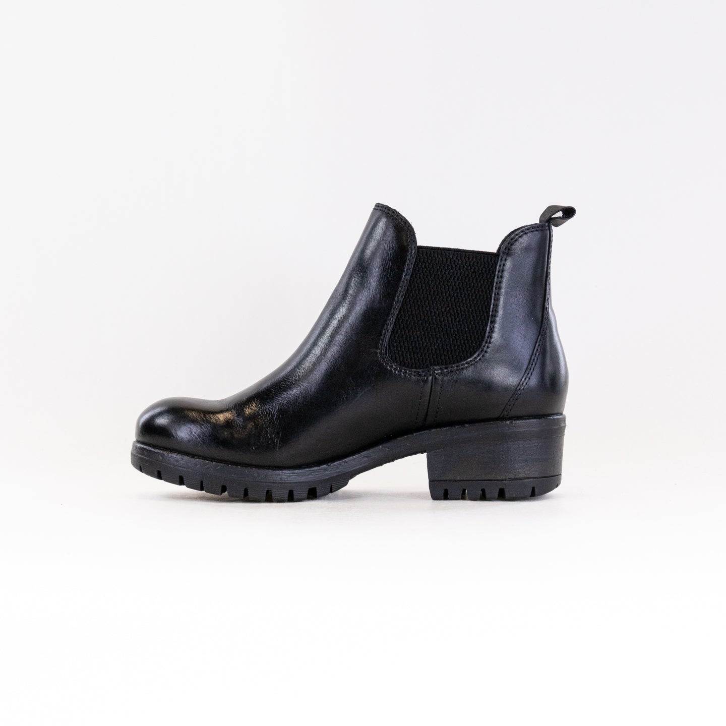 Salvia Cassy (Women's) - Black Calf Leather