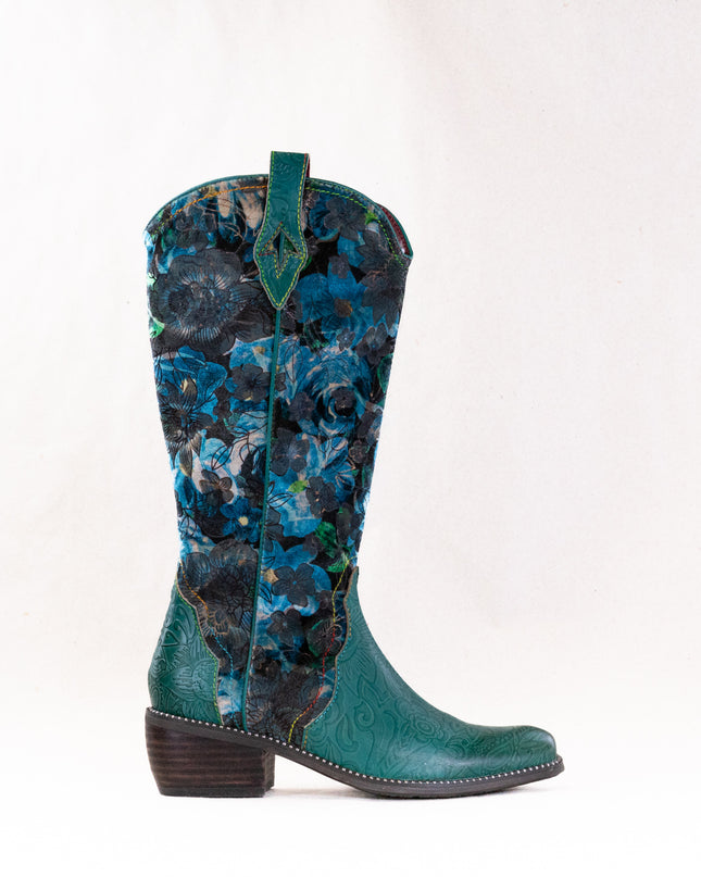 L'Artiste Rodeoqueen Boot (Women's) - Turquoise Multi