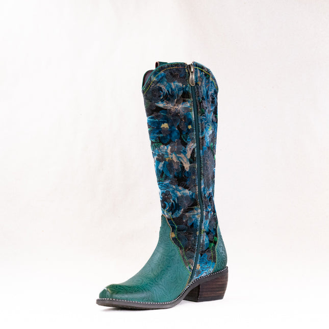 L'Artiste Rodeoqueen Boot (Women's) - Turquoise Multi