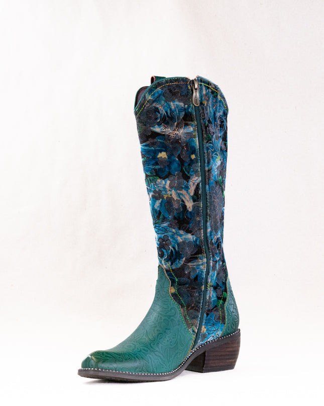 L'Artiste Rodeoqueen Boot (Women's) - Turquoise Multi