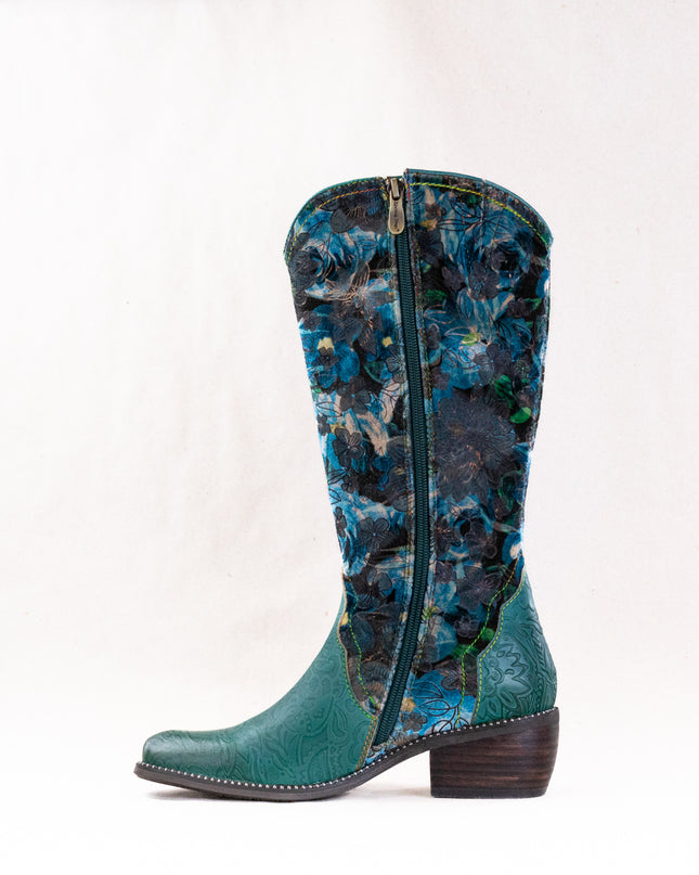 L'Artiste Rodeoqueen Boot (Women's) - Turquoise Multi