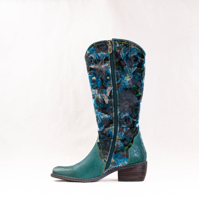 L'Artiste Rodeoqueen Boot (Women's) - Turquoise Multi