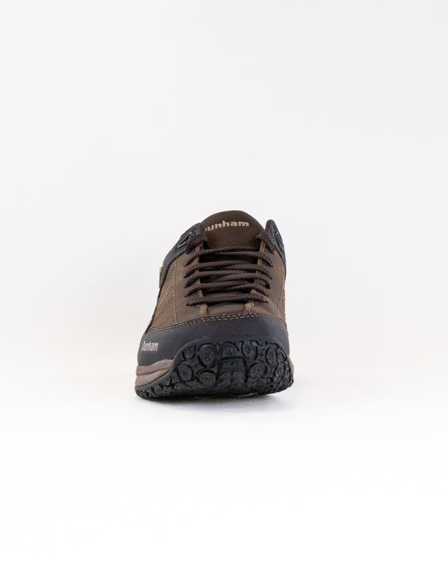Dunham Cloud Plus Lace Up (Men's) - Brown Leather/Black