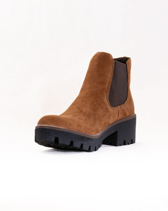 Rieker 79265 Amalia Boot (Women's) - Brown Goat Suede