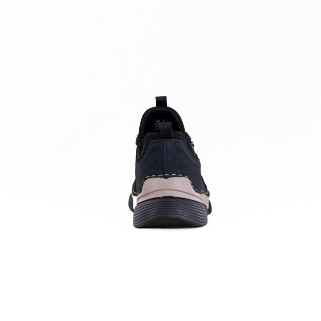 Rieker Angela 45973 (Women's) - Pazifik/Schwarz