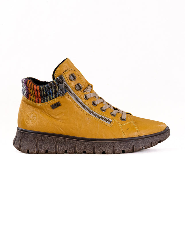 Rieker N1305 Heike (Women's) - Yellow/Orange Multi/Gelb