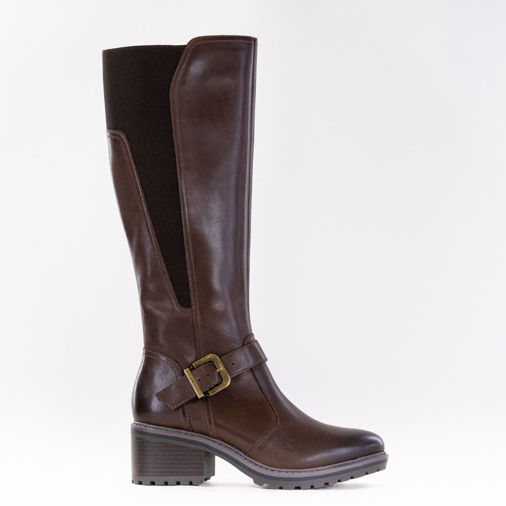 Salvia Mabel (Women's) - Brown Calf Leather