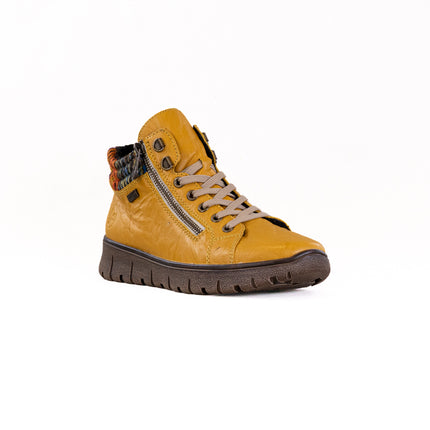 Rieker N1305 Heike (Women's) - Yellow/Orange Multi/Gelb