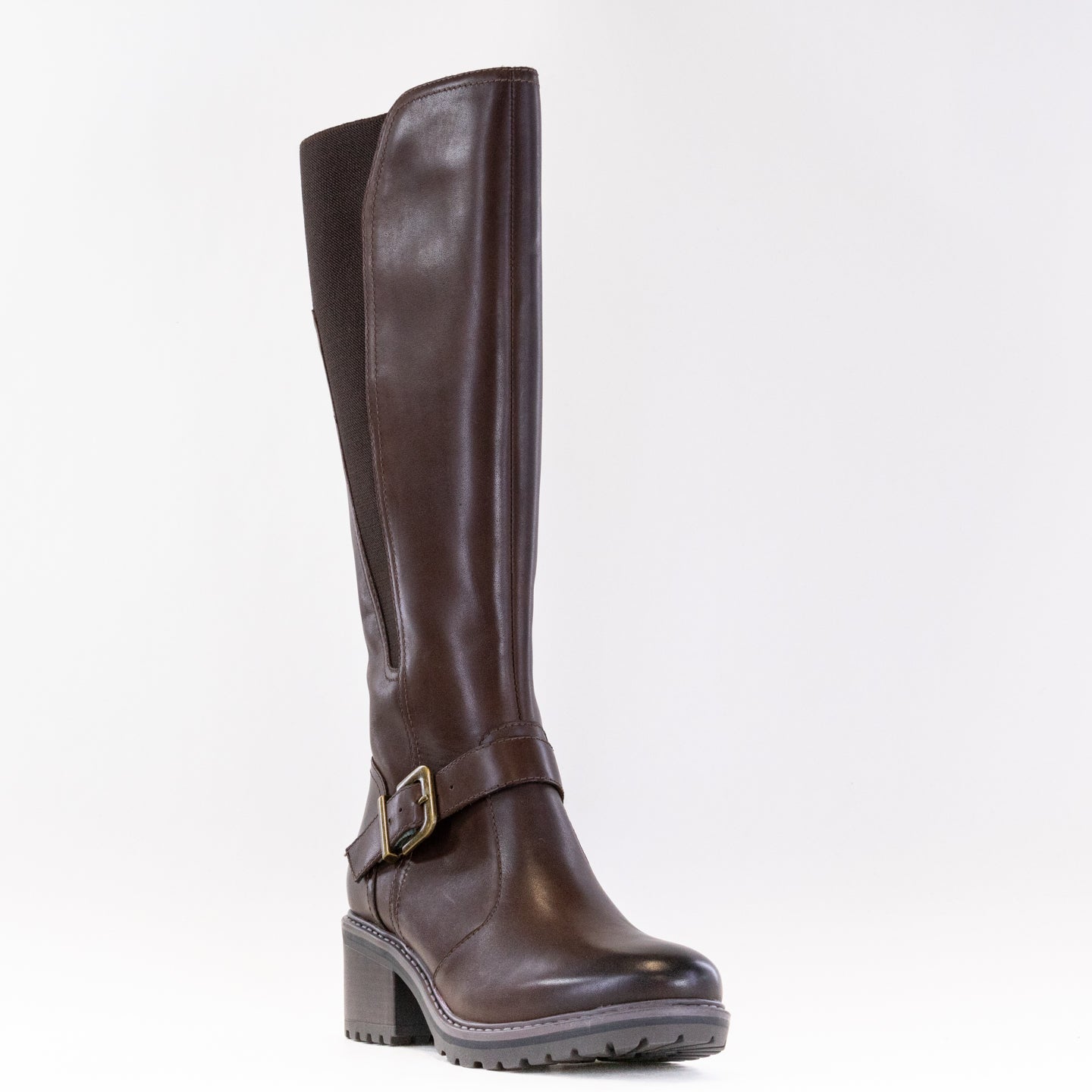 Salvia Mabel (Women's) - Brown Calf Leather