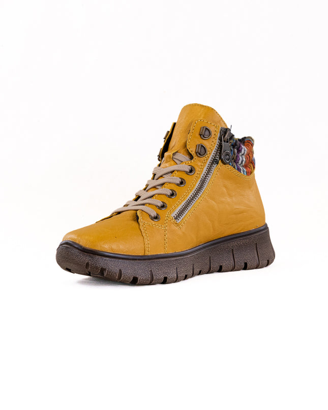 Rieker N1305 Heike (Women's) - Yellow/Orange Multi/Gelb