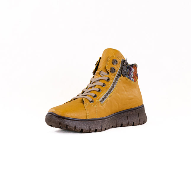 Rieker N1305 Heike (Women's) - Yellow/Orange Multi/Gelb