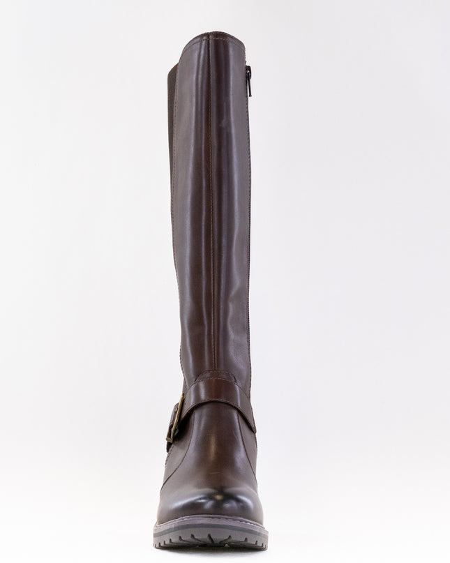 Salvia Mabel (Women's) - Brown Calf Leather
