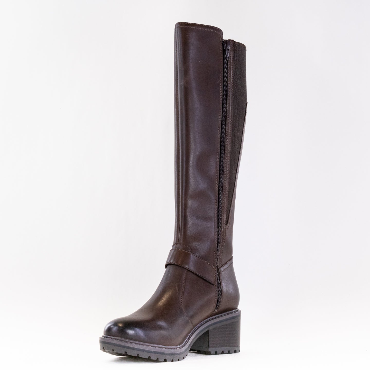 Salvia Mabel (Women's) - Brown Calf Leather