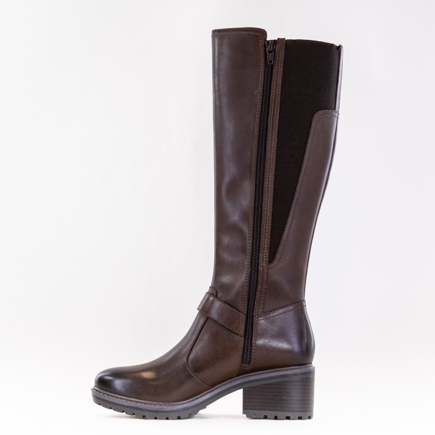 Salvia Mabel (Women's) - Brown Calf Leather