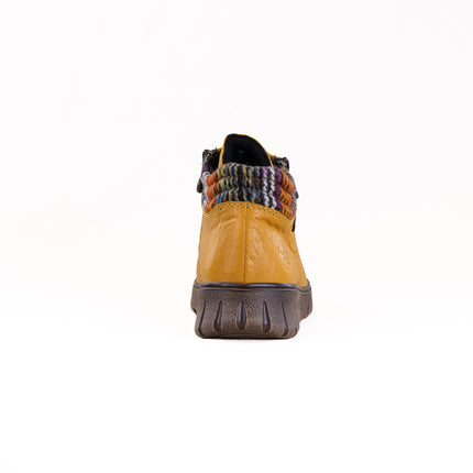 Rieker N1305 Heike (Women's) - Yellow/Orange Multi/Gelb