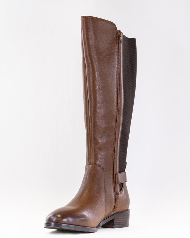 Salvia Nan Tall Boot (Women's) - Tan Calf