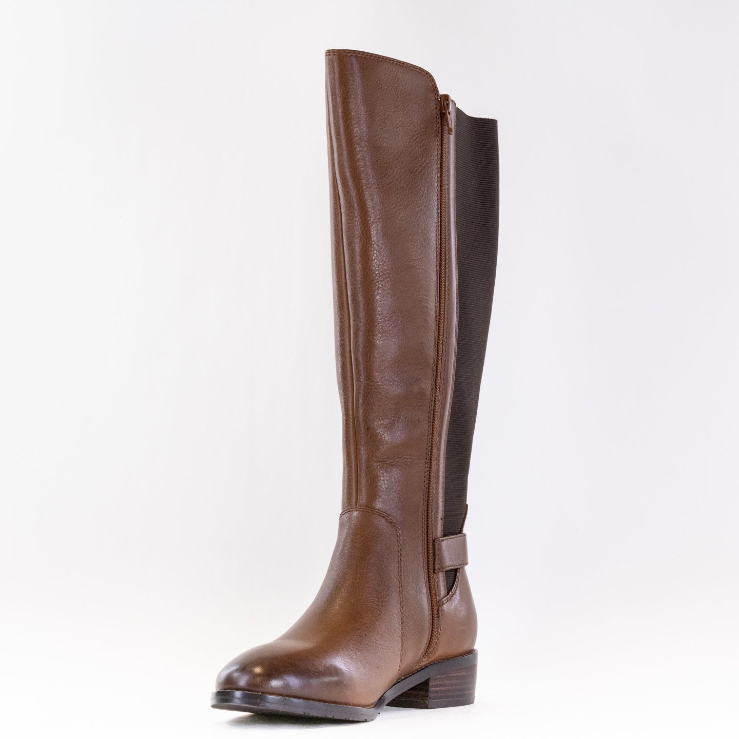 Salvia Nan Tall Boot (Women's) - Tan Calf