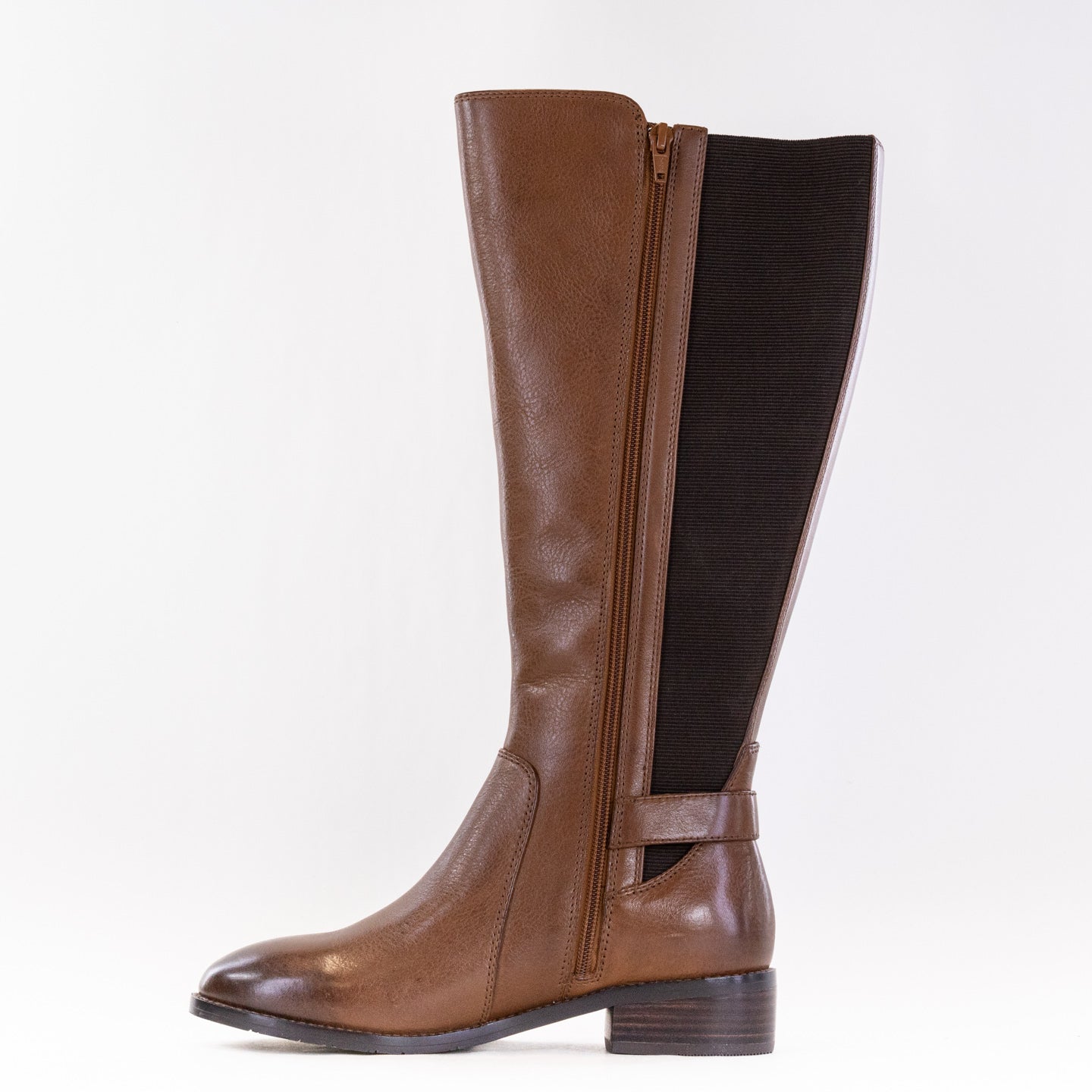 Salvia Nan Tall Boot (Women's) - Tan Calf