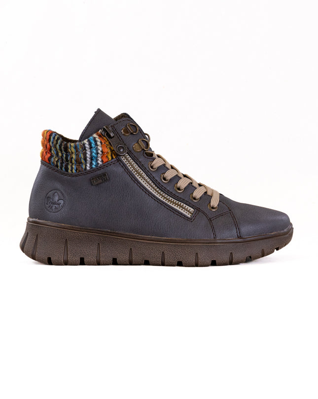 Rieker N1305 (Women's) - Basalt/Orange Multi/Basalt