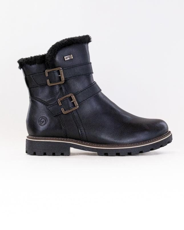 Remonte D8484 Samira (Women's) - Black Leather