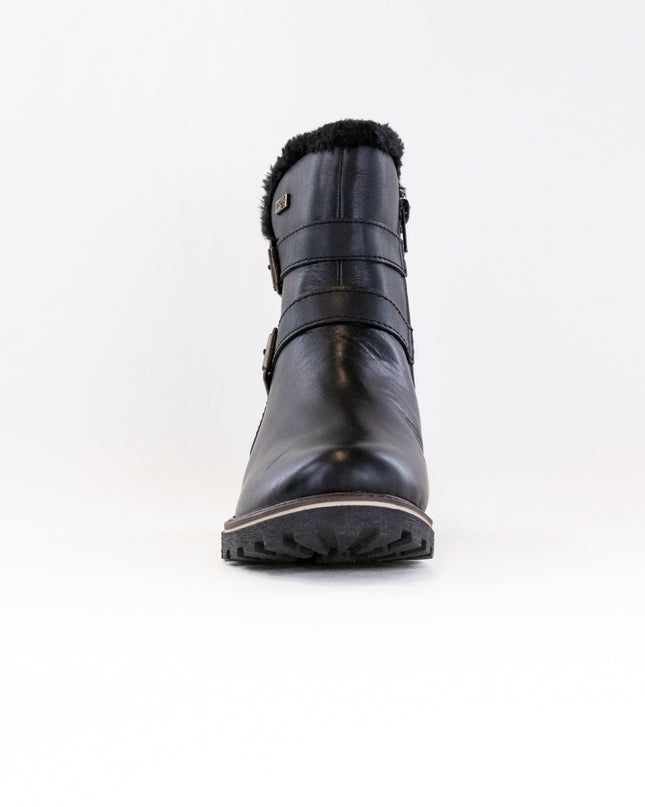 Remonte D8484 Samira (Women's) - Black Leather